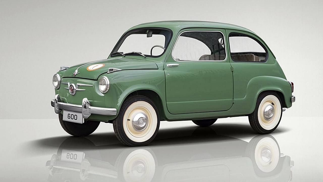 SEAT 600 clásico verde